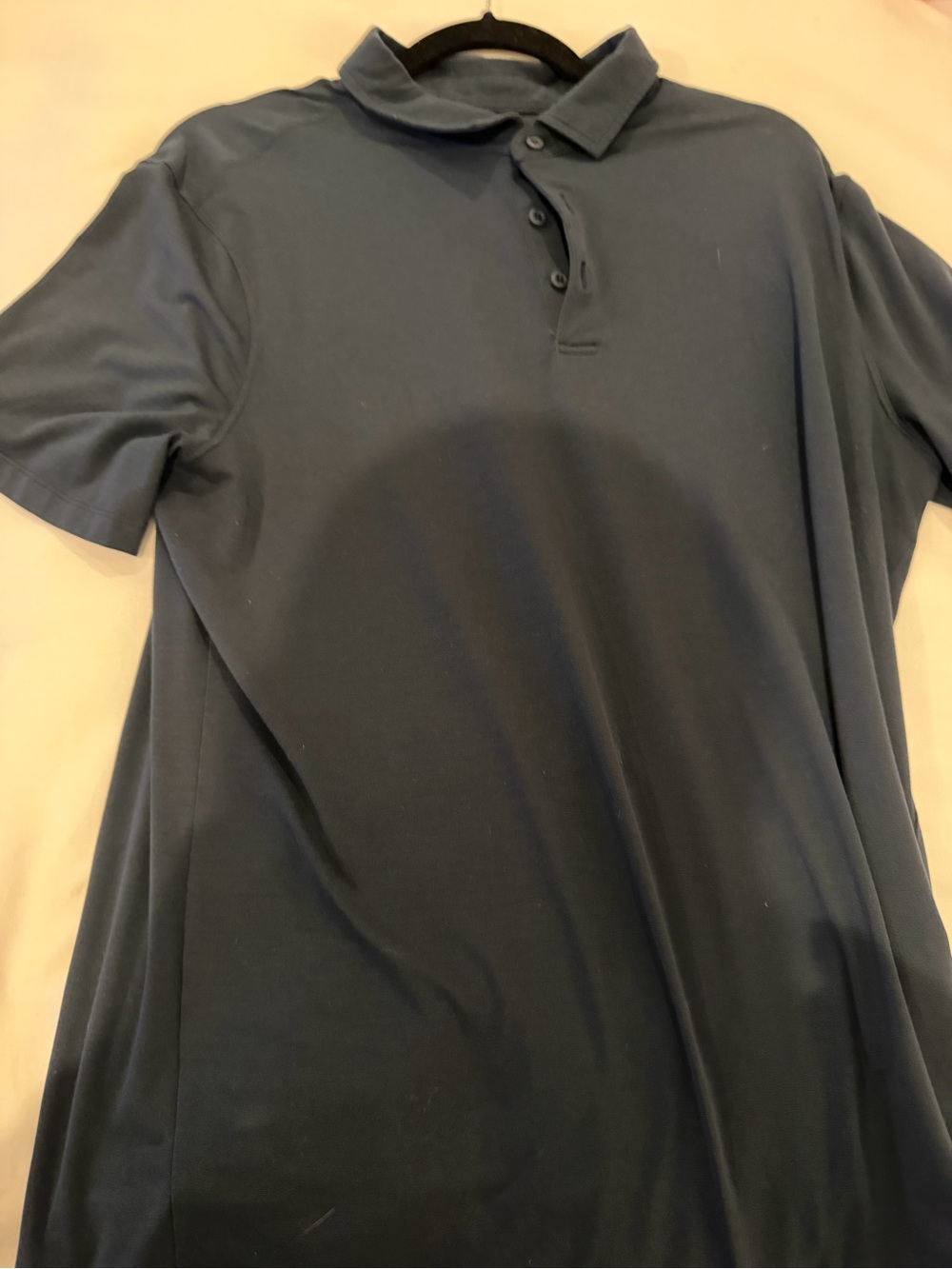 Lululemon Evolution Navy Performance Polo Men’s Large
